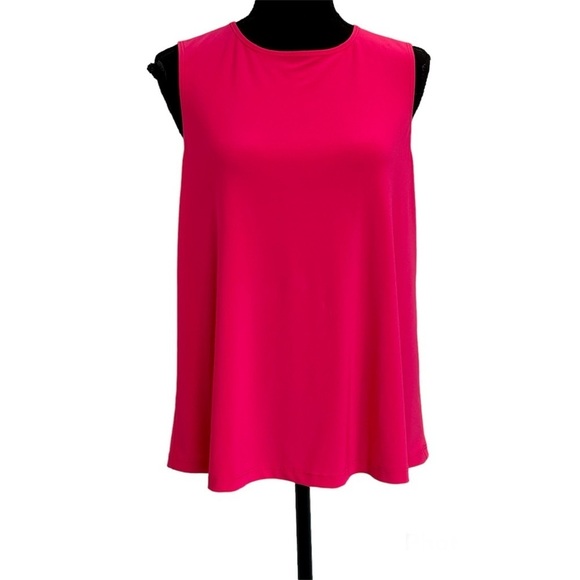 JOSEPH Ribkoff fuchsia pink tank camisole blouse sleeveless Sz 10 - Picture 1 of 10
